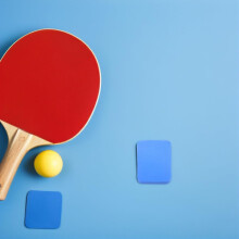 Esponja de limpeza de pádel de tênis de mesa de 5pcs para cuidados de borracha - limpador de raqueta de pingpong de textura fina macia