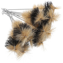 Lot de 30 brosses de nettoyage pour flacons de laboratoire, idéales pour les expériences en laboratoire.
