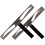 3pcs Professional Eyebrow Stencil Ruler for Eyebrows Measuring Reusable Three-point Balance Positioning Kit 3