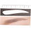 3pcs Professional Eyebrow Stencil Ruler for Eyebrows Measuring Reusable Three-point Balance Positioning Kit 5