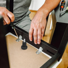 5 Stück 2-Zoll-Bürostuhlrollen mit Schnappringen, Stuhlbeingleiter für Hartholzböden, Büromöbelrollen