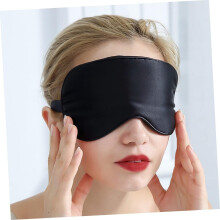 3pcs Weighted Sleep Mask Head Strap Silk Eye Mask for Insomnia Soft Shading Eyepatch for Dry Eyes