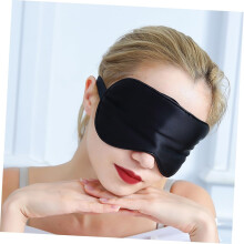 3-delige set verzwaarde slaapmaskers met hoofdband, zijden oogmasker voor slapeloosheid, zacht schaduwgevend oogmasker voor droge ogen