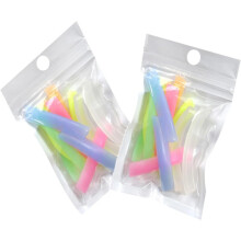 3er-Set Wimpernverlängerungs-Applikationspatches aus Silikon in Regenbogenfarben, wiederverwendbares Wimperndichtungswerkzeug