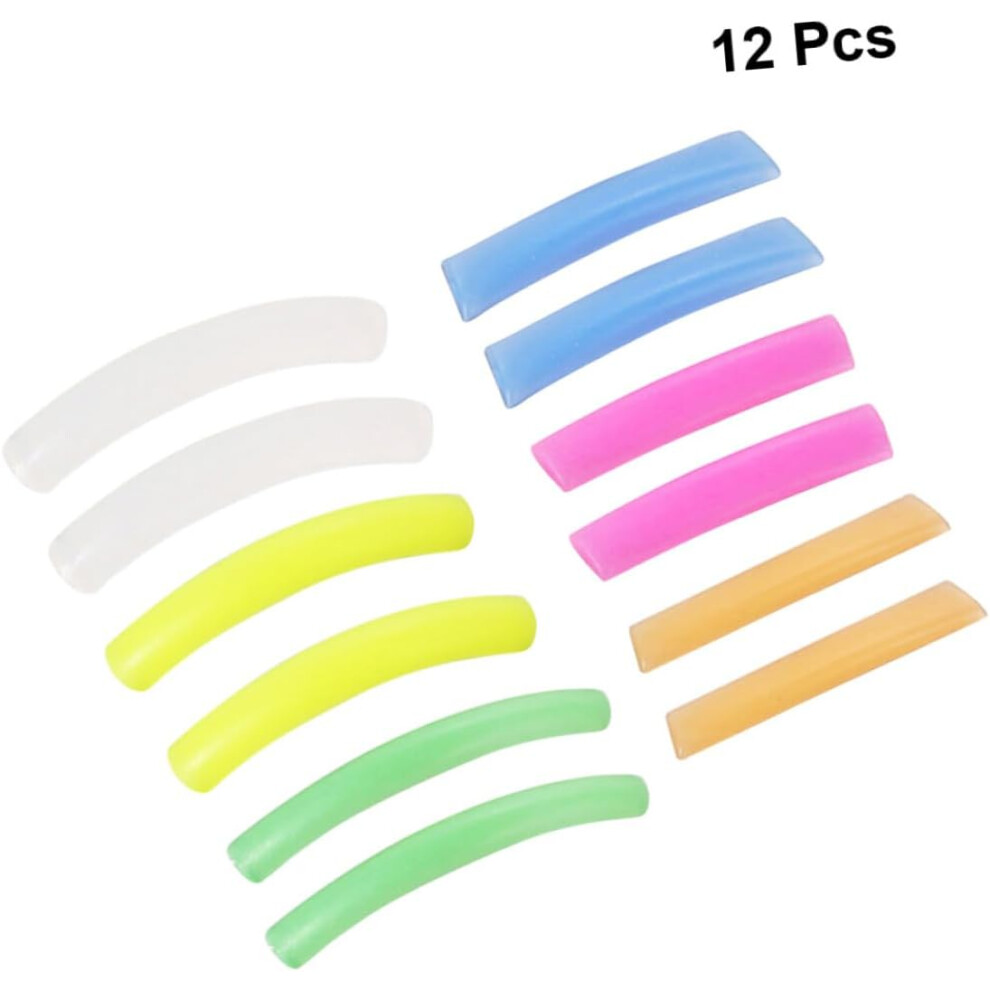 Hkhbjs 3Sets Eyelash Extensions Grafting Patch Silicone Rainbow Pasters Reusable Eyelash Gasket Tool