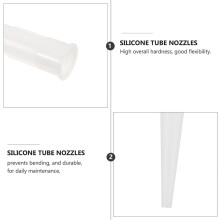Professional Caulk Nozzles 30Pcs Tube Applicator Tips for Precise Sealant Application