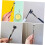 3pcs Eyelash Brushes Mascara Brush for Lashes Applicator Tool for Eye Makeup and Eyelash Extensions 4