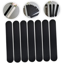 Lot de 30 bandeaux anti-transpiration jetables en non-tissé pour chapeaux, noirs.
