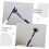 3pcs Eyelash Brushes Mascara Brush for Lashes Applicator Tool for Eye Makeup and Eyelash Extensions 6