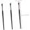 3pcs Eyebrow Brush Angled Makeup Brush for Brow Shaping and Eye Makeup Application 2