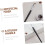 3pcs Eyebrow Brush Angled Makeup Brush for Brow Shaping and Eye Makeup Application 4