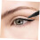 3 τεμάχια υγρά εφαρμοστά στυλό eyeliner Ποικιλία πινέλων Άδεια δοχεία eyeliner ταξιδιού 1