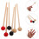 3 Paar universelle Drumsticks aus Holz 8
