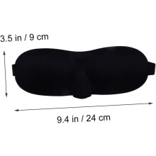 3pcs Comfortable Sleep Eyeshade Mask for Sleep Stereoscopic Design Storaging Pouch