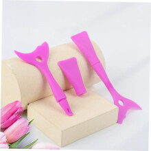 Applicateur de fard à paupières en silicone facile à nettoyer et pratique pour appliquer l'ombre à paupières