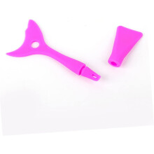 Applicatore in silicone per ciglia finte, facile da pulire e utile per stendere l'ombretto