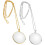 6-teiliges Set tragbarer Leselupen mit Kette 4