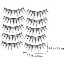 30 paar natuurlijke nepwimpers voor vrouwen en meisjes, wimperextensions, fijne individuele wimpers
