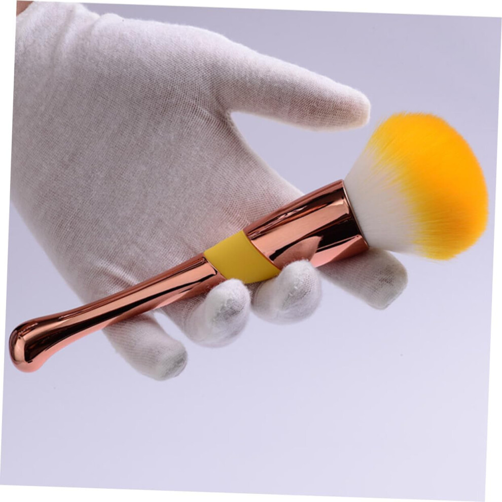Hkhbjs 3Pcs Cosmetic Makeup Baseball Shape Loose Powder Foundation Brush