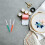 3pcs Knitting Tool Set Soft Handle Crochet Hooks Yarn Weaving Tools for Knitting Blankets Shawl 5
