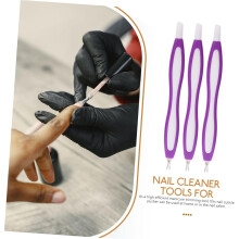 3-teiliges Nagelhautschieber-Set aus Edelstahl, rostfreie Nagelpflegewerkzeuge