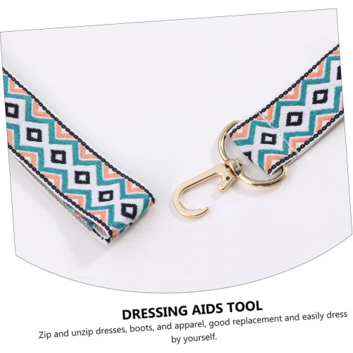 3pcs Zipper Pulls Strap Set Portable Zipper Puller Helper for Dress and Boots 2