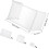 Desk Screen Divider 46x31x31cm Single-Person Desktop Partition Panel 2