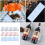 3pcs Beverage Wine Rack Water Bottle Display Rack Rounded Edges Pp Material Minimalist Style 1