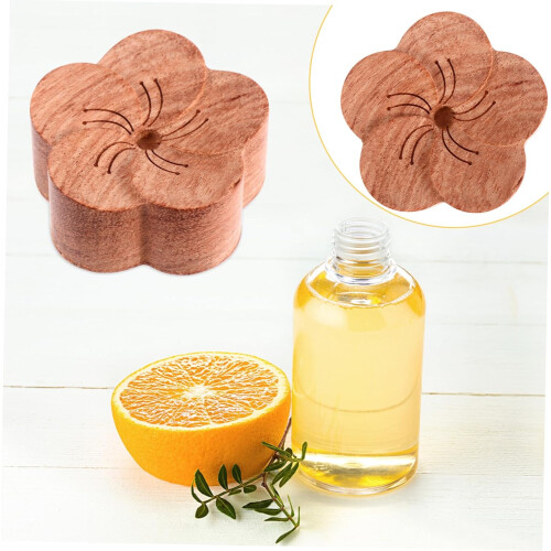 3-teiliger Aromatherapie-Diffusor aus Holz mit ätherischen Ölen