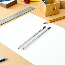 3 matite per disegno sottosmalto su ceramica, matite di precisione nere per marcatura.