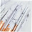 30pcs Portable Cosmetic Makeup Set Marble Patter 4