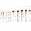 30pcs Portable Cosmetic Makeup Set Marble Patter 6