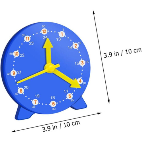 3pcs Clock Model Teaching Aids for Boys and Girls Three-Needle Clock Model Teaching 1