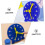 3pcs Clock Model Teaching Aids for Boys and Girls Three-Needle Clock Model Teaching 4