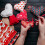Valentinstag-Patchworkstoff, 30 Stück, 25 x 25 cm, DIY-Nähstoff, Quiltstoff 7