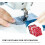 Valentinstag-Patchworkstoff, 30 Stück, 25 x 25 cm, DIY-Nähstoff, Quiltstoff 8