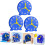 3pcs Clock Model Teaching Aids for Boys and Girls Three-Needle Clock Model Teaching 6