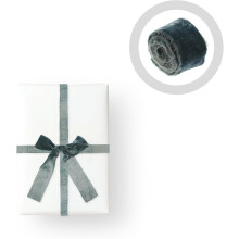 3 rolos de fita de veludo rasgada à mão 1m Cada buquê de casamento de bricolagem envolvendo fita em azul nevooso