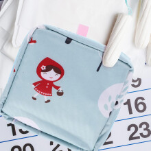 3 stuks delicate menstruatiezakjes, handige houder voor menstruatieproducten, herbruikbaar menstruatiezakje