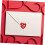 3 rollen Valentijnsdag hartvormige stickers voor envelopsluiting 5