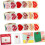 3 Rolls Valentine's Day Heart Shape Stickers Envelope Seal Stickers 6