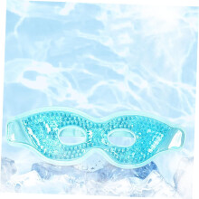 3 maschere rinfrescanti per gli occhi, copertura cava per occhi gonfi, maschera compressiva caldo/freddo portatile, borsa del ghiaccio