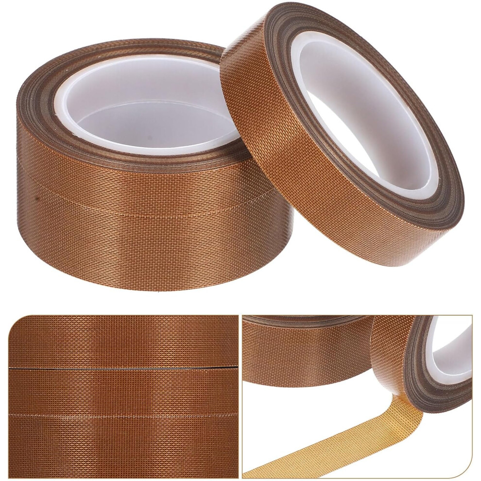 3 Rolls Ptfe Tape For Vacuum Sealer High-Temperature Insulation Tape 5455468331176