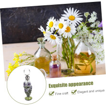 Lot de 3 flacons en verre pour huiles essentielles, design délicat, pour l'aromathérapie à domicile, décoration de bureau élégante
