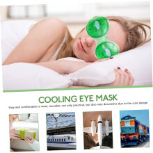 3er-Pack wiederverwendbare Gel-Augenmasken für Jungen und Mädchen, kühlende Schlafmaske, verschiedene Ausführungen
