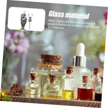 3pcs Glass Aroma Bottle for Essential Oil Delicate Design for Household Aromatherapy Chic Desktop Adorn