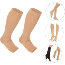 3 paar compressiekousen voor de kuiten, geschikt voor hardlopen, fitness en yoga.