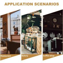 3-teiliges Set Kaffeedekorations-Schablonen, Kaffeekunst-Schablonen, Edelstahl, poliert, kreativ, formstabil, für Latte Art