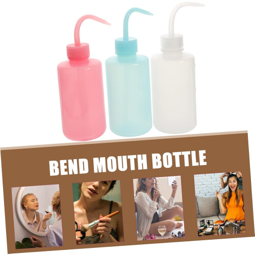 3pcs 250ml Eyelash Cleaning Squeeze Bottles Leak-proof Empty Cleaner Bottles 2