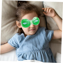 3 antifaces de gel reutilizables para niños y niñas, antifaces para dormir con efecto refrescante, estilo surtido.